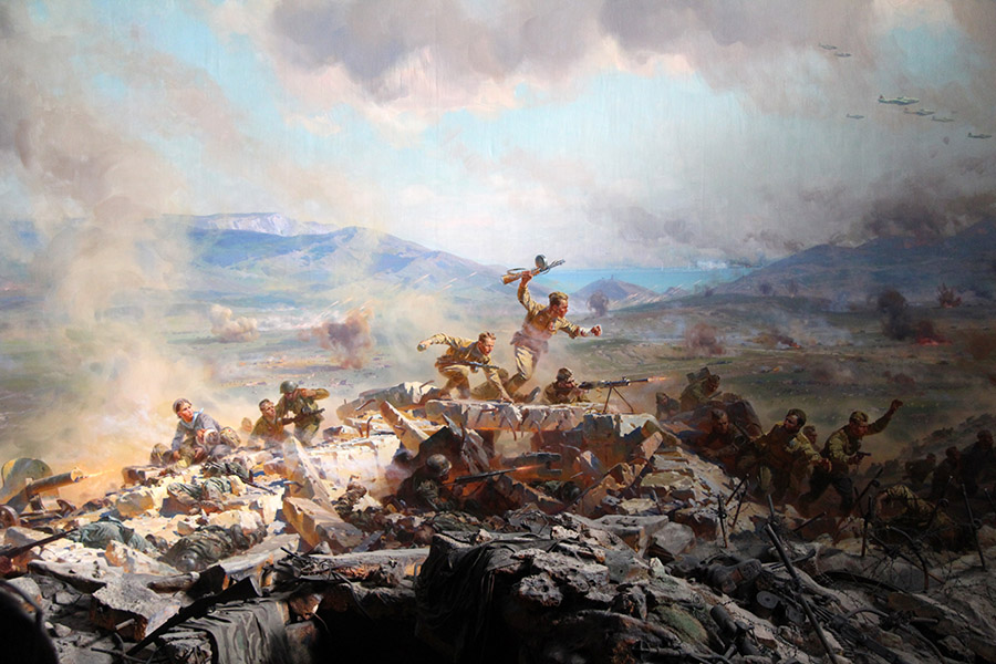 Диорама «Штурм Сапун-Горы 7 мая 1944 г.»